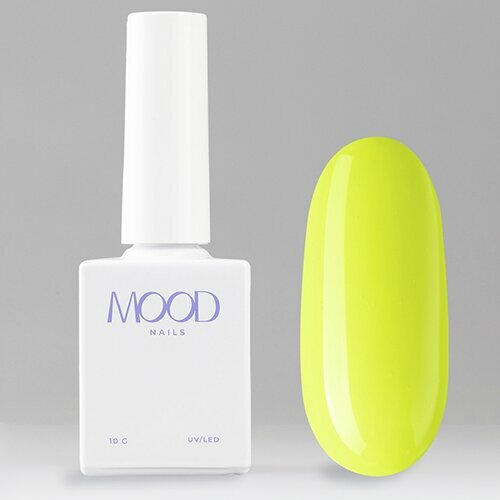 MOODNAIL, Гель-лак Neon - Yellow (10 г.)