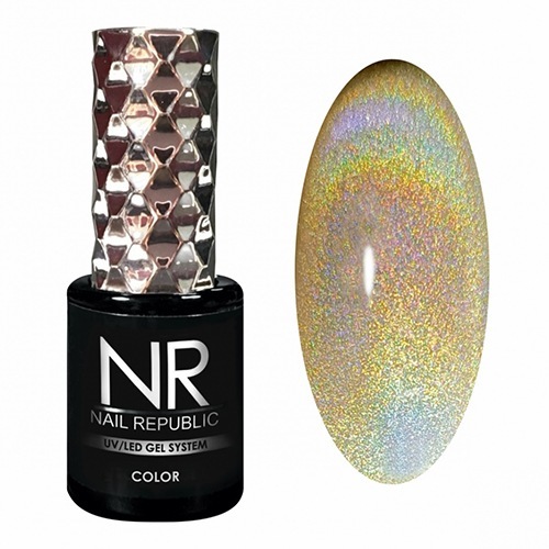 Nail Republic, Гель-лак Кошачий глаз - WOW-MEOW №Cat-75 (10 мл)