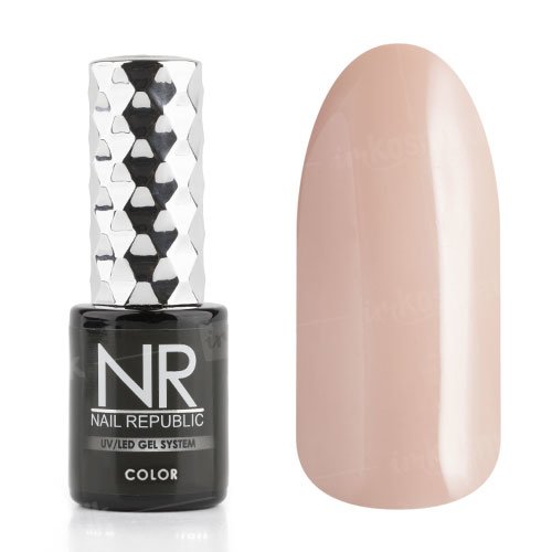 Nail Republic, Гель-лак - Полупрозрачный камуфлирующий №006 (10 мл.)