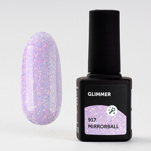 Milk, Гель-лак Glimmer - Mirrorball №917 (9 мл)