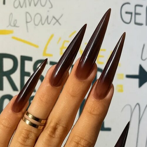 MOODNAIL, Гель-лак витражный - Vitrage Brown (10г)