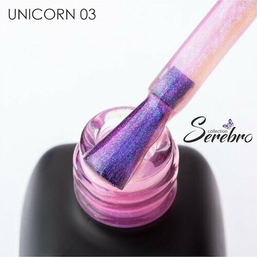 Serebro, Гель-лак «Unicorn» №03 (11 мл)