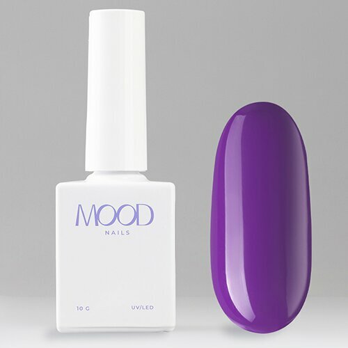 MOODNAIL, Гель-лак Neon - Violet (10 г.)