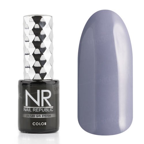 Nail Republic, Гель-лак - Грифельный №101 (10 мл.)