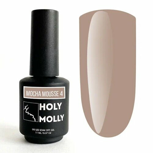 Holy Molly, Гель-лак - Panton Mocha Mousse №04 (11 мл)
