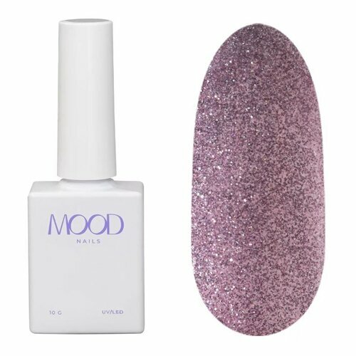 MOODNAIL, Гель-лак светоотражающий - Party set Xoxo (10г)