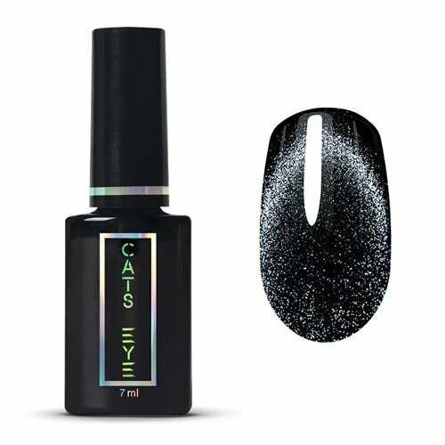 ruNail, Гель-лак Кошачий глаз - DARK Cat`s eye №9927 (7 мл)