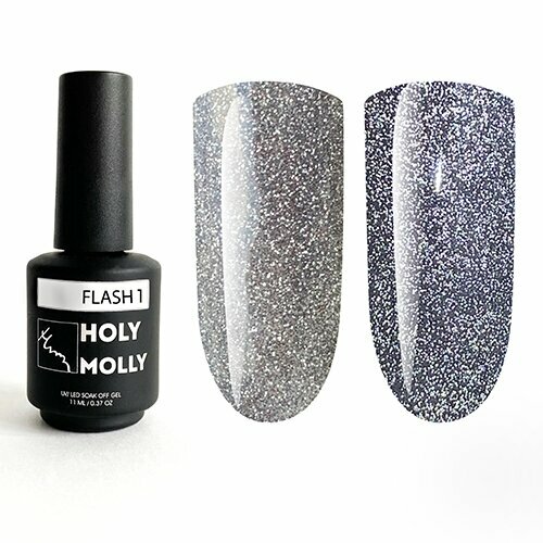 Holy Molly, Гель-лак светоотражающий - Flash №01 (11 мл)