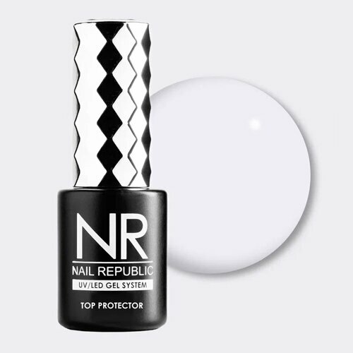 Nail Republic, Color Top Protector - Камуфлирующий топ c UV фильтром без л/с №32 (10 мл)