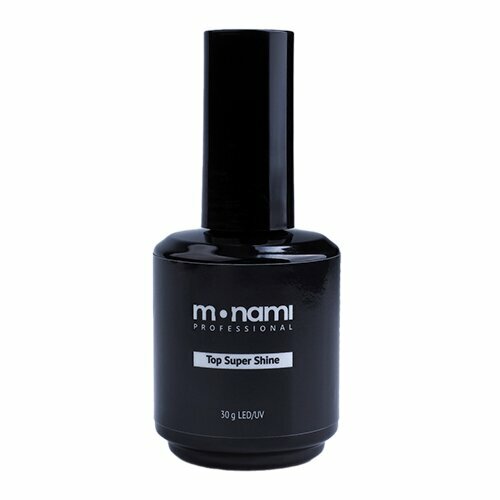 Monami, Super Shine top no cleance - Топ для гель-лака Супер блеск (без липкого слоя, 30 г)