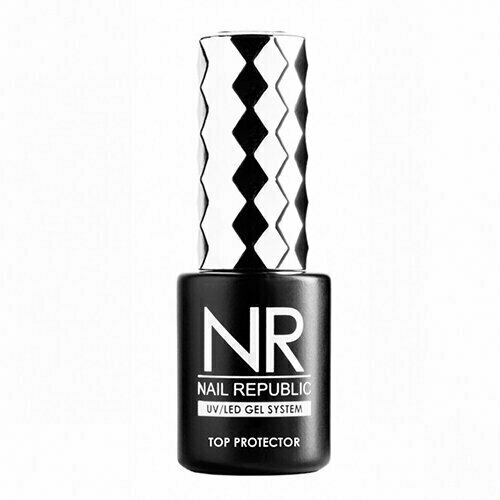 Nail Republic, Top Protector - Самовосстанавливающийся топ без липкого слоя без УФ фильтра (10 мл)