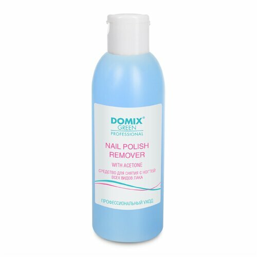 Domix, Nail polish remover with acetone - Средство для снятия всех видов лака с ногтей с ацетоном (2